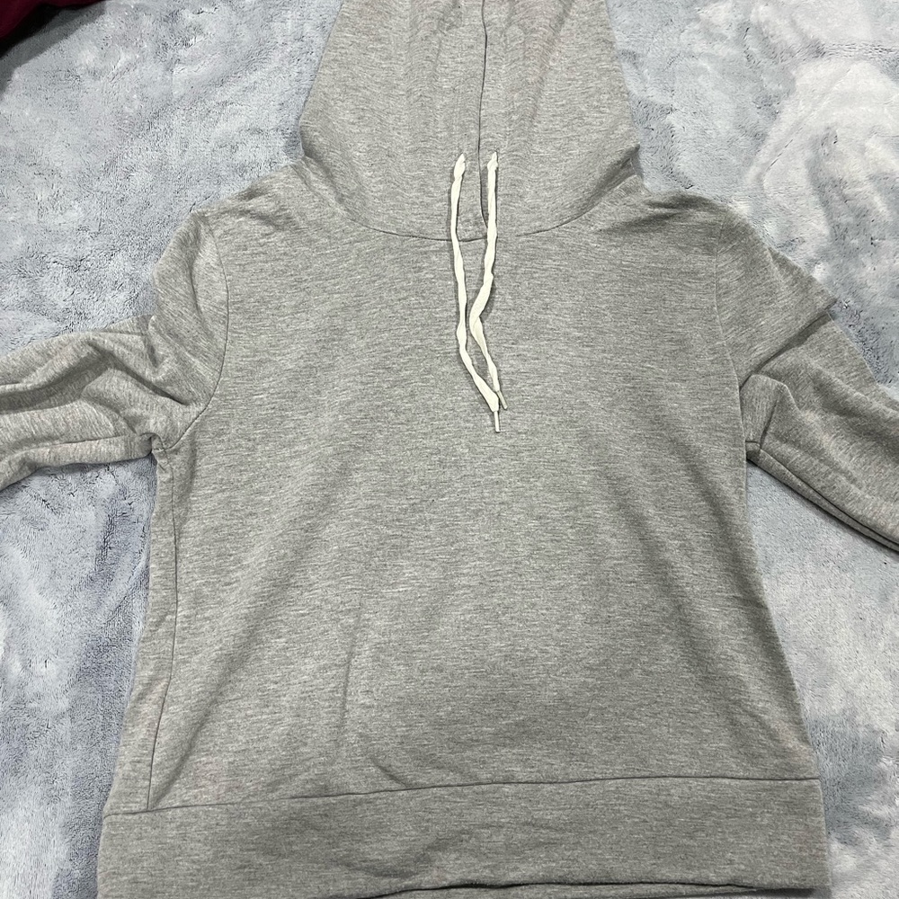 Gray hoodie